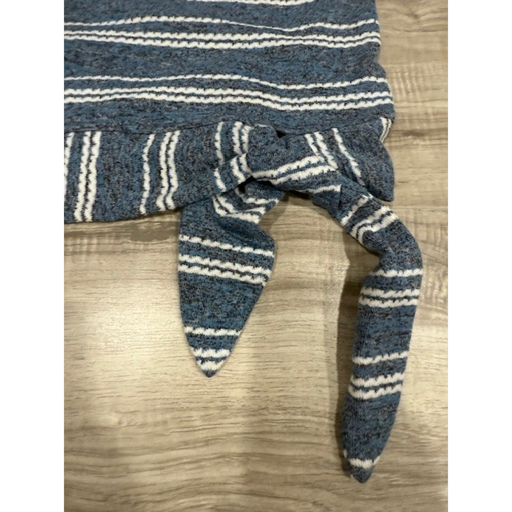 NWT Chico's Women's Triple Stripe Twist Front 3/4 Sleeve Top-Size 2= US 12 Lg. - Picture 8 of 14